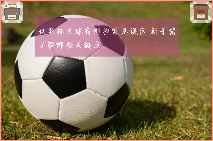 世界杯买球有哪些常见误区 新手需了解哪些关键点