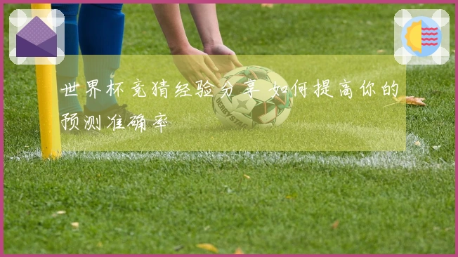 世界杯竞猜经验分享 如何提高你的预测准确率